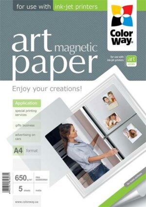 ColorWay Fotopapier ART Matný "magnetický" 650g/m
