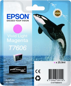 Epson atrament SC-P600 vivid light magenta