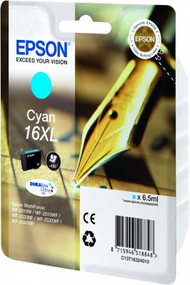 Epson atrament WF-2750 cyan XL