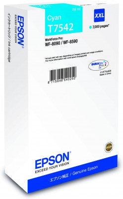 Epson atrament WF-8090/WF-8590 cyan XXL