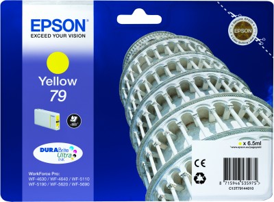 Epson atrament WF5000 series yellow L - 6.5ml