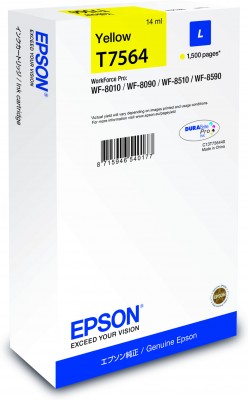 Epson atrament WF8000 series yellow L - 14ml