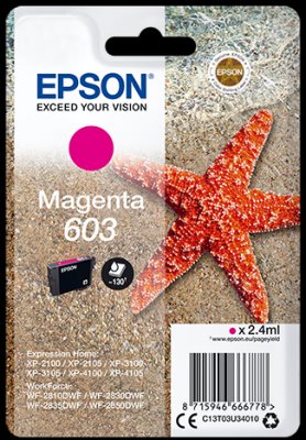 Epson atrament XP-2100/3100 magenta 2.4ml - 150 str.