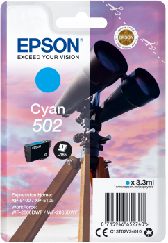 Epson atrament XP-5100 cyan 3.3ml - 165 str.