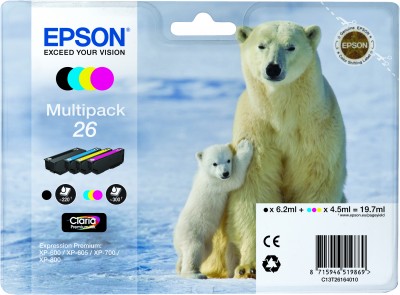 Epson atrament XP-600/XP-700 multipack CMYK