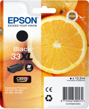 Epson atrament XP-630 black XL