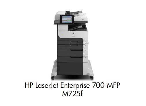 HP LaserJet Enterprise 700 MFP M725f A3